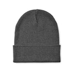 Branded Knitted Beanie with Cuff