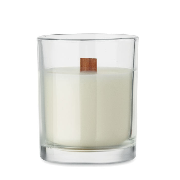 Branded Plant Based Wax Candle 80g in Glass without branding