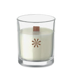 Branded Plant Based Wax Candle 80g in Glass