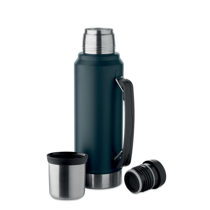Branded Vacuum Bottle with Cup - 1L without branding