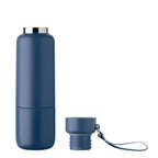 Branded Vacuum Bottle with Long Strap and Cup without branding