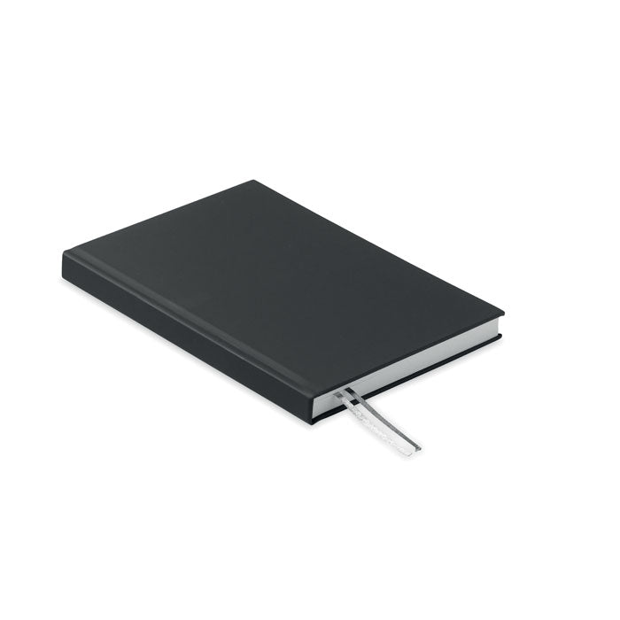 Branded A5 Recycled Journal Notebook in Black