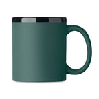 Branded soft-touch mug for engraving, detail