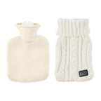 Branded Hot Water Bottle with Knitted Cover 400ml without branding