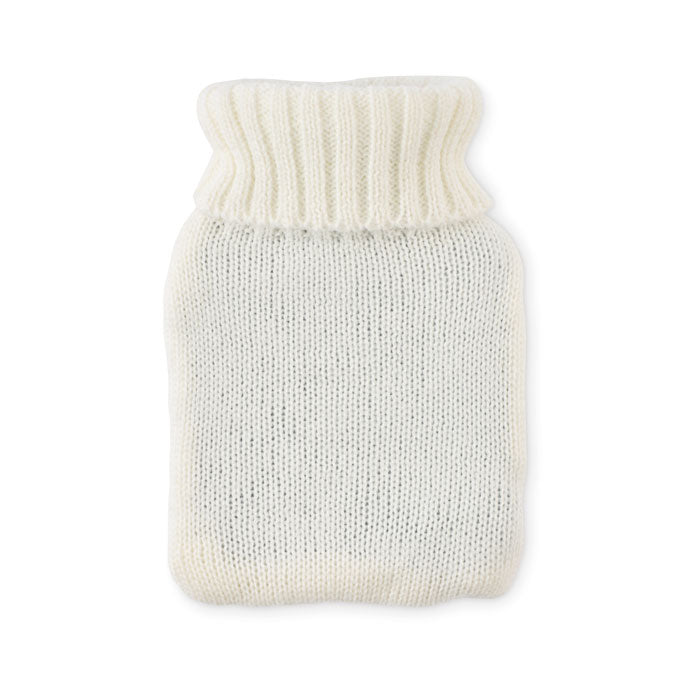 Branded Hot Water Bottle with Knitted Cover 400ml without branding