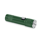 Branded Rechargeable Expandable COB Torch in Green