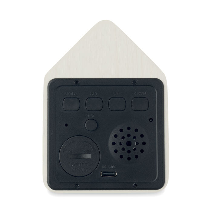 Branded Small MDF Cuckoo Desk Clock without branding