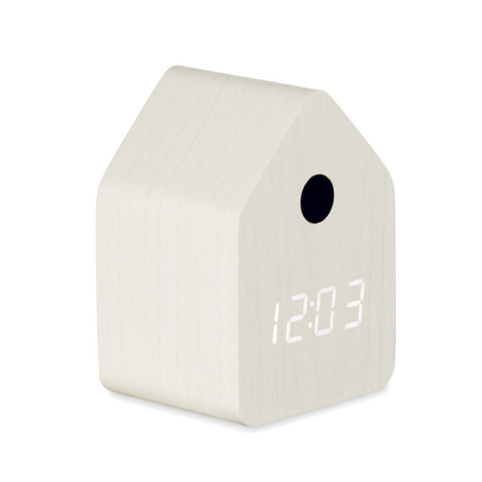 Branded Small MDF Cuckoo Desk Clock
