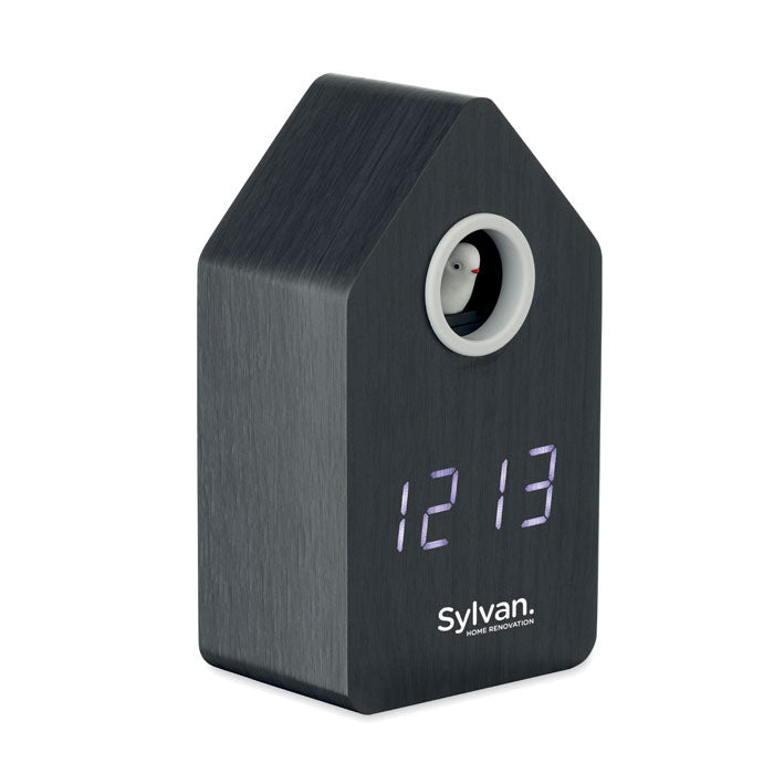 Branded MDF Cuckoo Alarm Clock