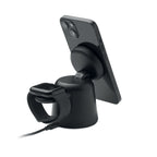 Branded 3 in 1 Wireless Charger with Phone Holder without branding