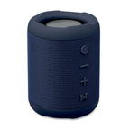 Branded ABS and RPET 5W Wireless Speaker in Blue