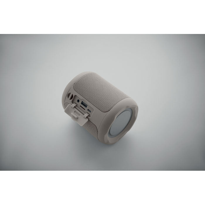 Branded ABS and RPET 5W Wireless Speaker without branding