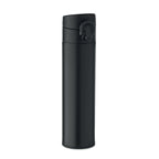 Branded Vacuum Bottle with Security Lock in Black