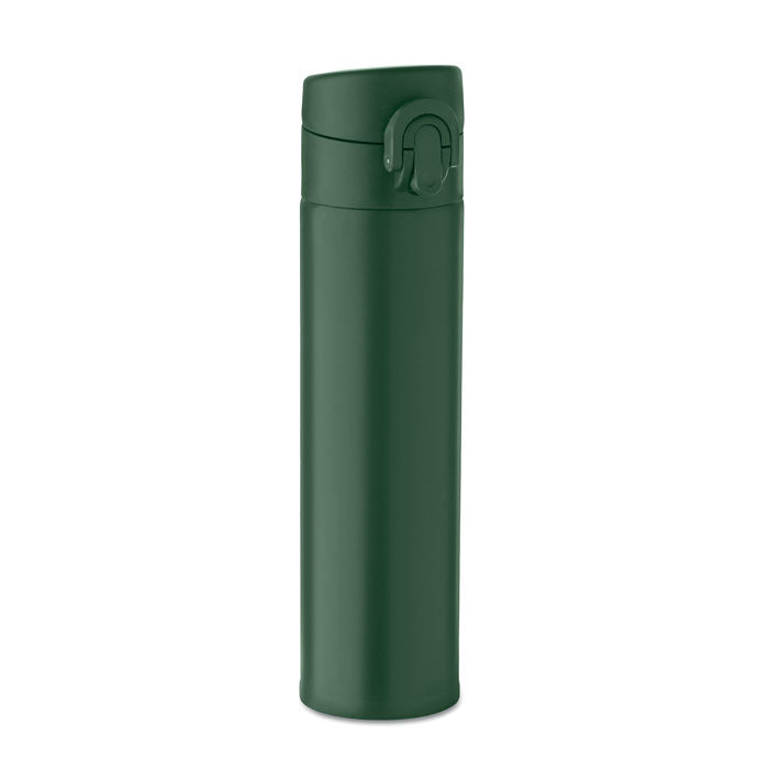 Branded vacuum bottle with security lock