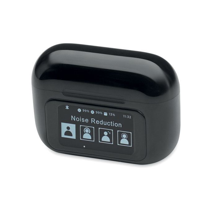 Branded ANC TWS Earbuds with Touch Display without branding