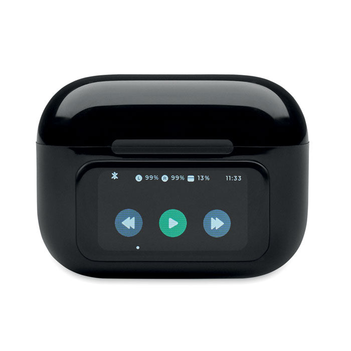 Branded ANC TWS Earbuds with Touch Display without branding