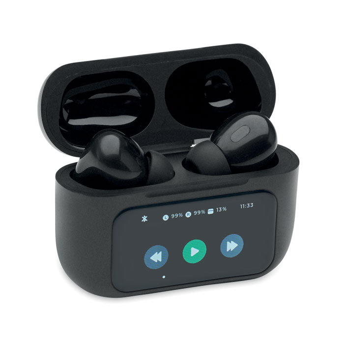 Branded ANC TWS Earbuds with Touch Display