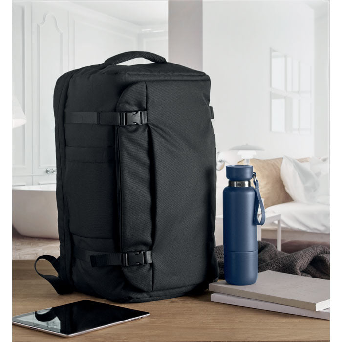 Branded Large Carry-on Travel Bag in use