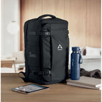 Branded Large Carry-on Travel Bag in use