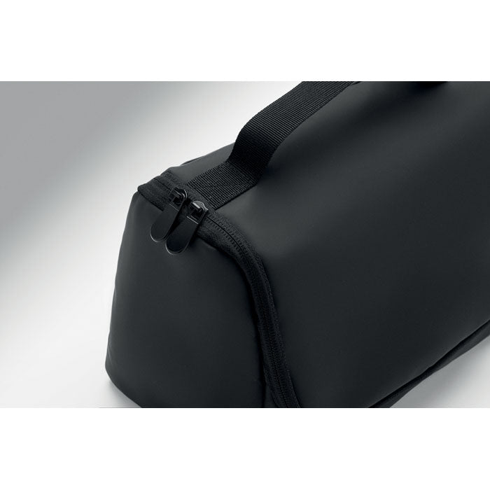 Branded Cosmetic Hanging Bag in PU without branding