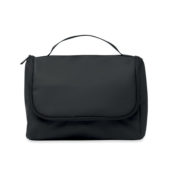 Branded Cosmetic Hanging Bag in PU without branding