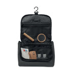 Branded Cosmetic Hanging Bag in PU without branding