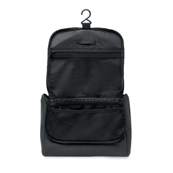 Branded Cosmetic Hanging Bag in PU without branding