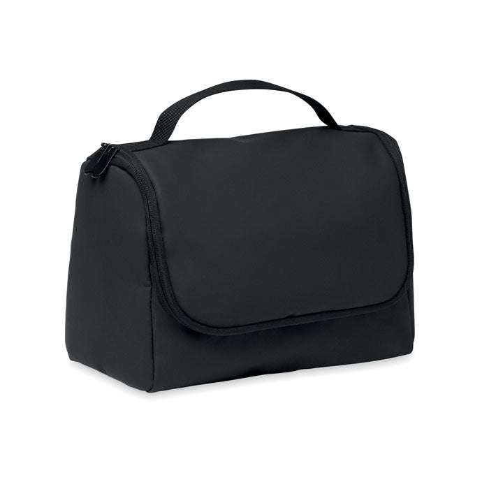 Branded Cosmetic Hanging Bag in PU without branding
