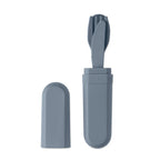 Branded PLA Cutlery Set with Case without branding