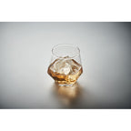 Branded Geometric Whisky Glass without branding