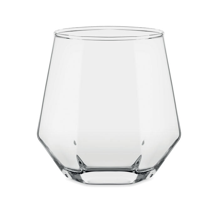 Branded Geometric Whisky Glass without branding