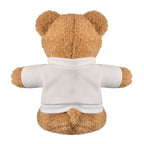 Branded 23cm Teddy Bear Plush with T-Shirt without branding