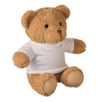 Branded 23cm Teddy Bear Plush with T-Shirt without branding