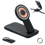 Branded 3 in 1 Magnetic Wireless Charging Station