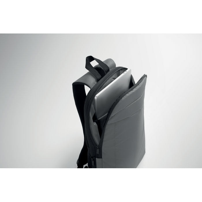 Branded Expandable 600D RPET Backpack without branding