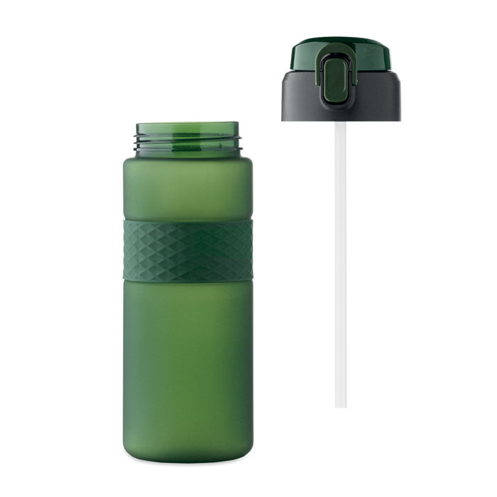 Branded RPET Bottle with Silicone Grip without branding