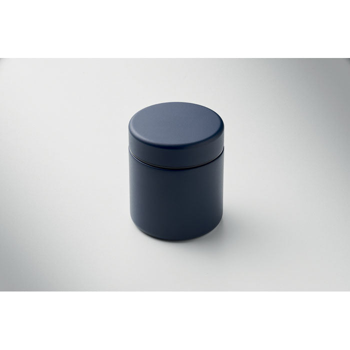 Branded Double Wall Food Jar 500ml in use