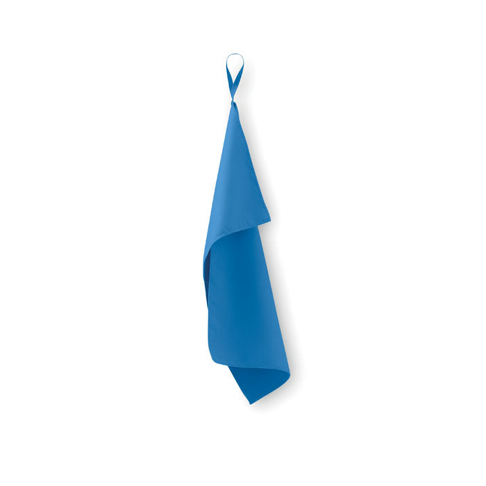 Branded Microfibre Towel 30 x 50cm in Blue