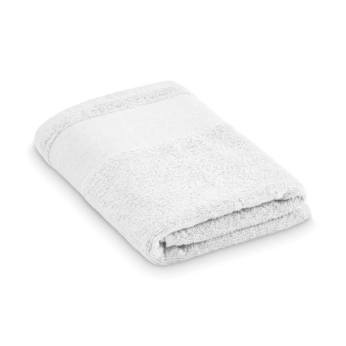 Branded Cotton Hand Towel 50 x 100cm in White