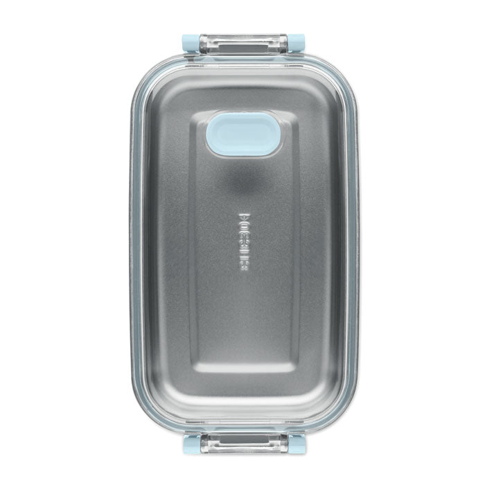 Branded PP Lunch Box with Stainless Steel Inner Layer without branding