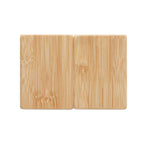 Branded Magnetic Bamboo Salt and Pepper Set without branding