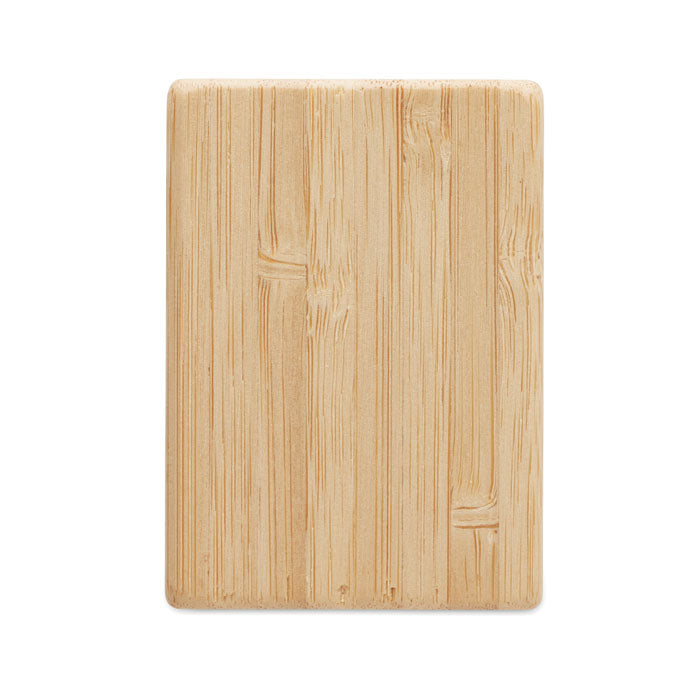 Branded Magnetic Bamboo Salt and Pepper Set without branding