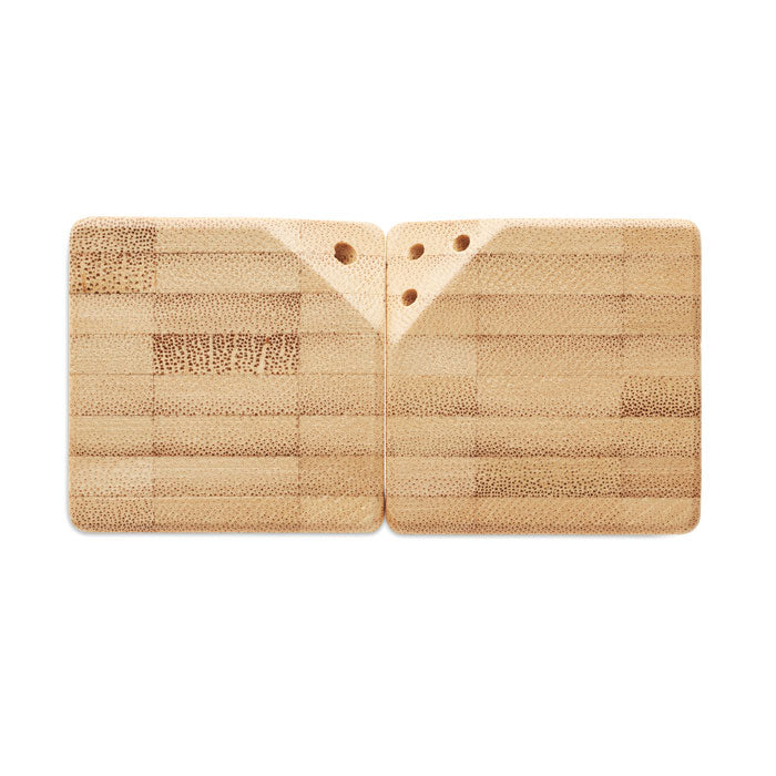 Branded Magnetic Bamboo Salt and Pepper Set without branding
