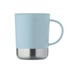 Branded Mug with Steel Base and Sliding Lid without branding