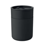 Branded PP Tumbler with Sliding Lid in Black