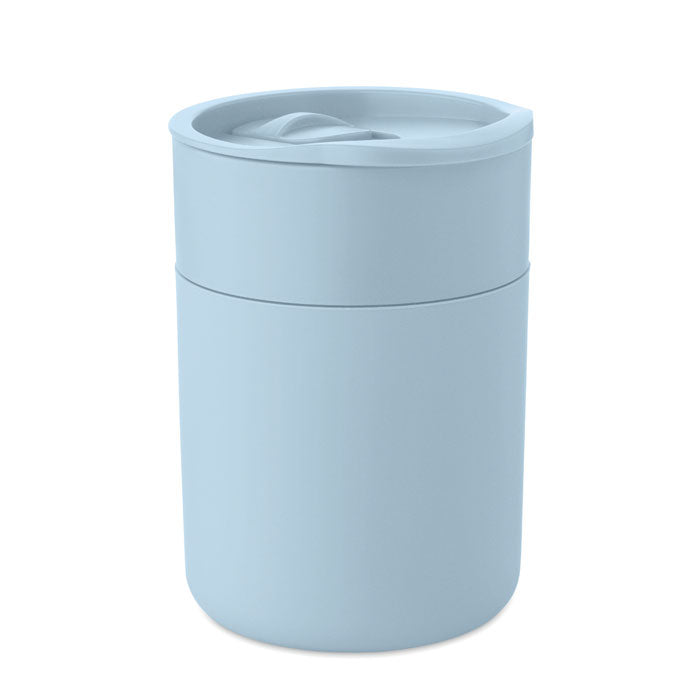 Branded PP tumbler with sliding lid