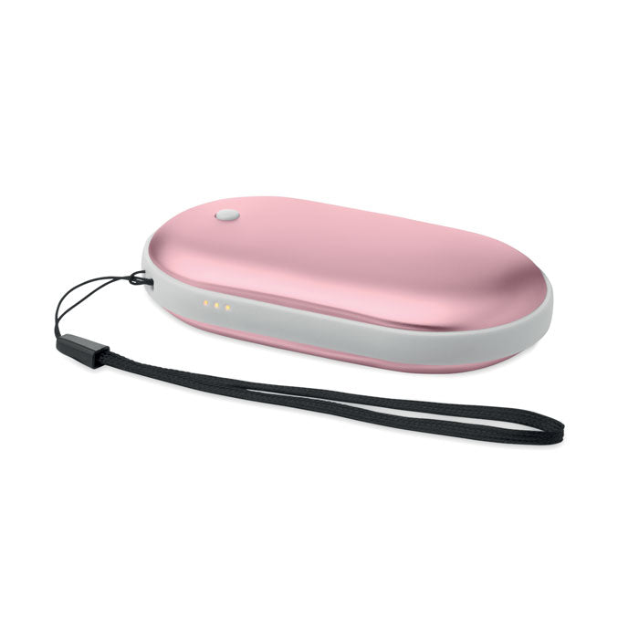 Branded Aluminium Electric Hand Warmer with Power Bank colour option 11