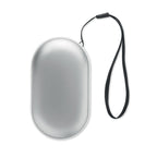 Branded Aluminium Electric Hand Warmer with Power Bank without branding