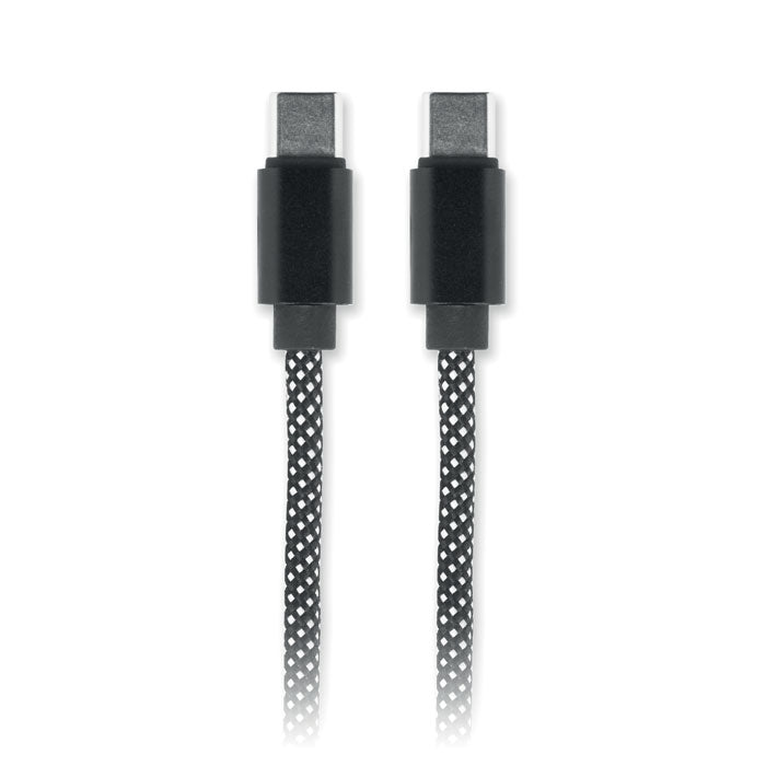 Branded Braided Magnetic RPET Charging Cable without branding