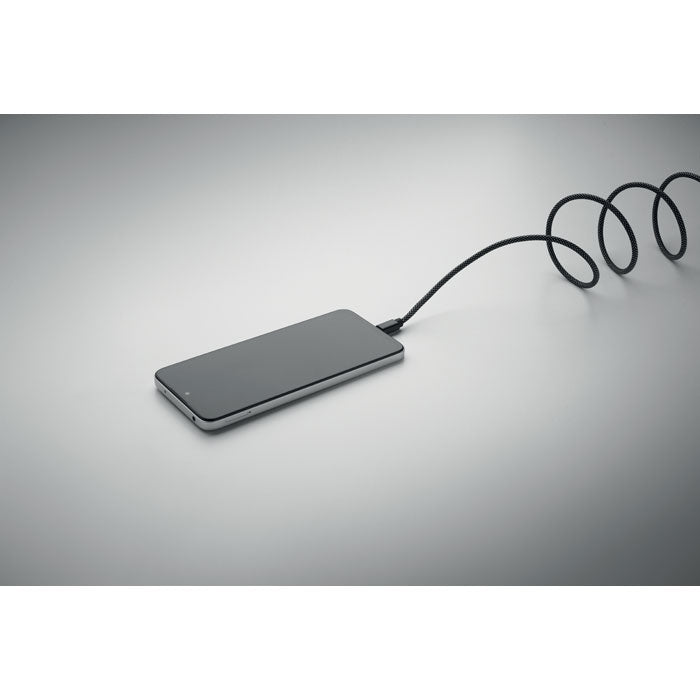 Branded Braided Magnetic RPET Charging Cable without branding